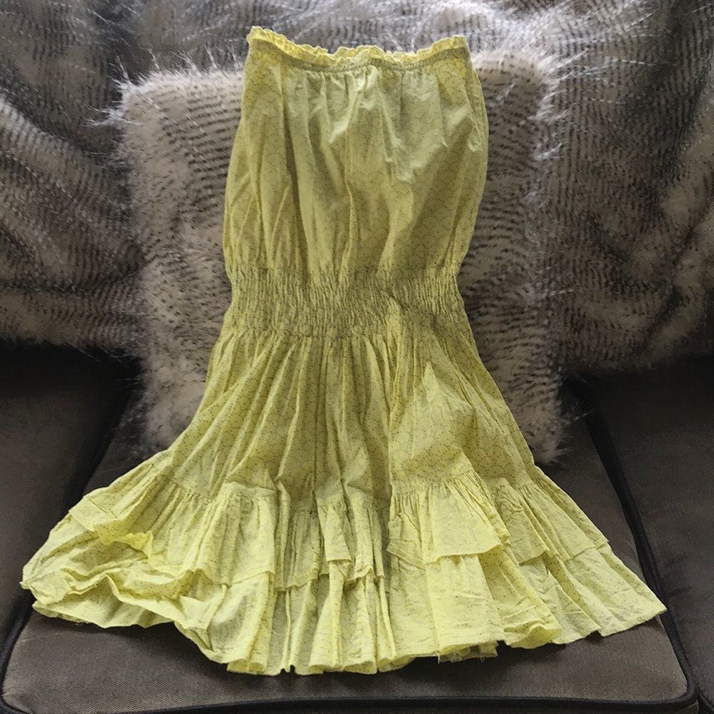 Strapless dress